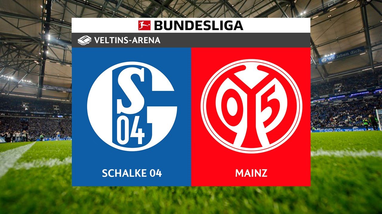 Schalke 04 vs Mainz poster