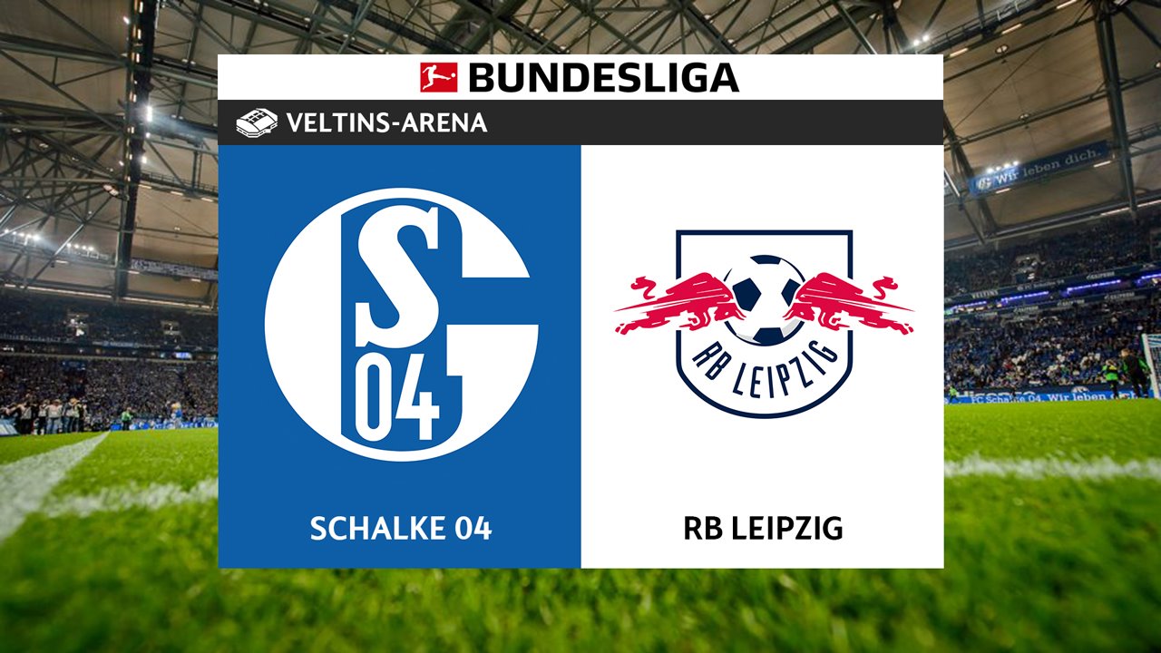 Schalke 04 vs RB Leipzig poster