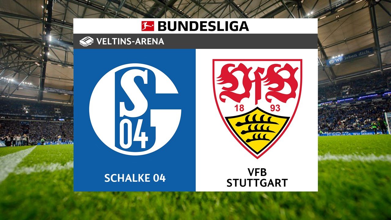 Schalke 04 vs Stuttgart poster