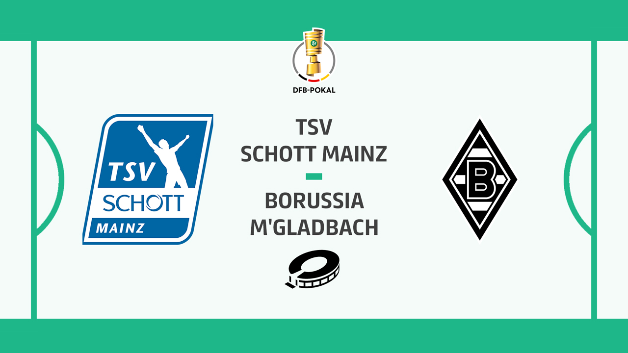 Schott Mainz vs Borussia Mönchengladbach poster