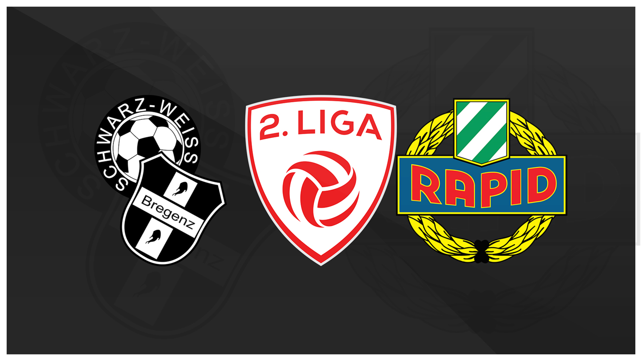 Schwarz-Weiß Bregenz vs Rapid Wien II poster