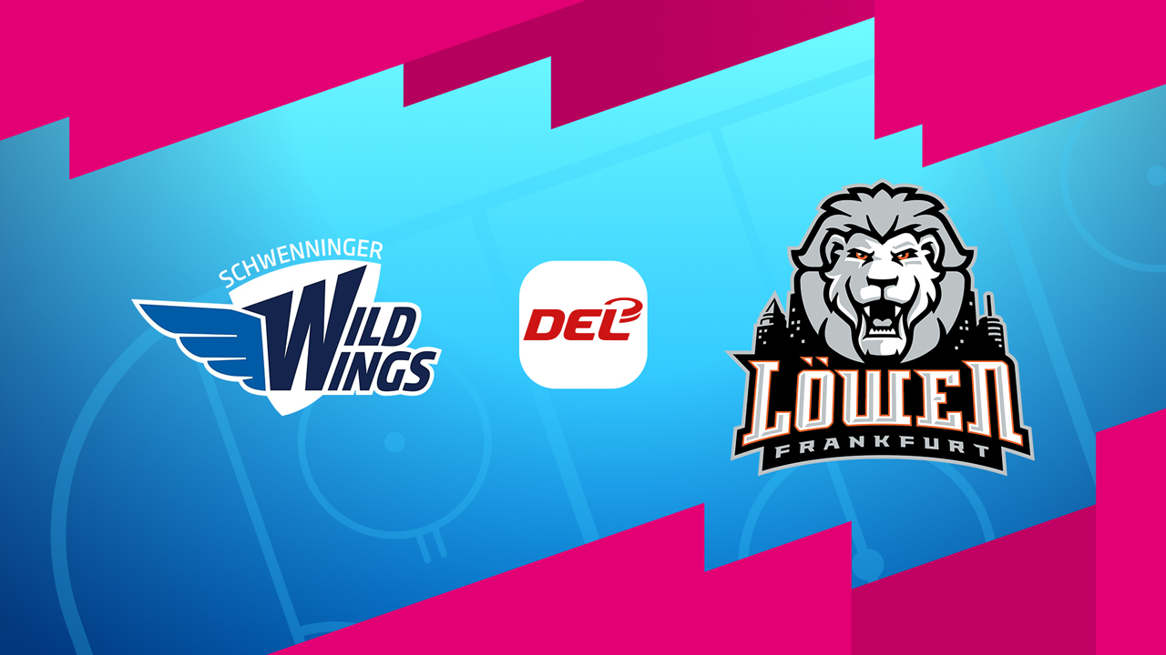 Schwenninger Wild Wings vs Löwen Frankfurt poster