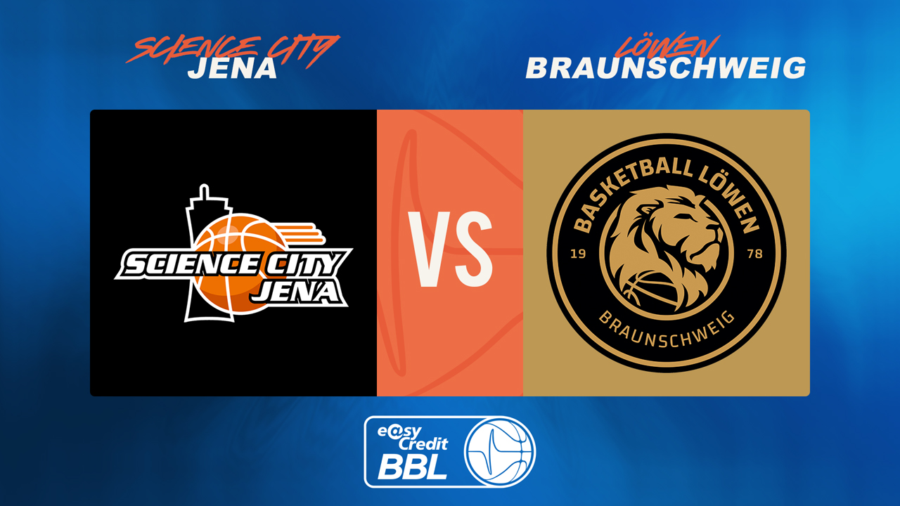 Science City Jena vs Braunschweig poster