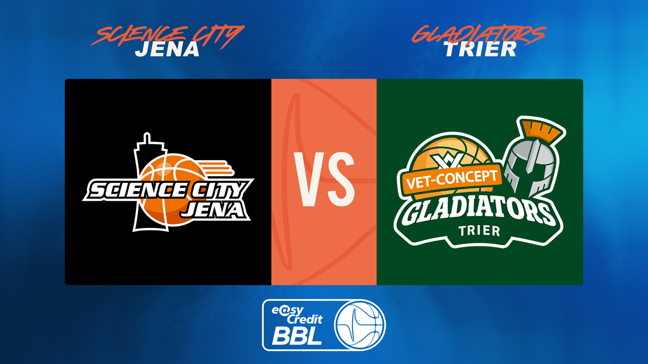 Science City Jena vs Gladiators Trier poster