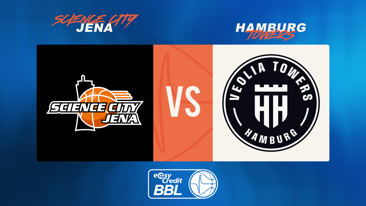 Science City Jena vs Hamburg Towers poster