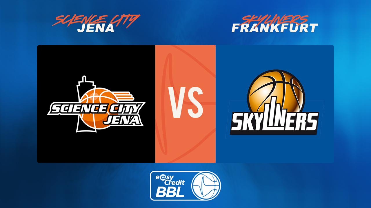 Science City Jena vs Skyliners Frankfurt poster