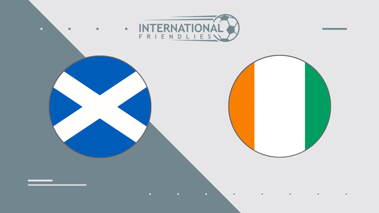 Scotland vs Ivory Coast poster