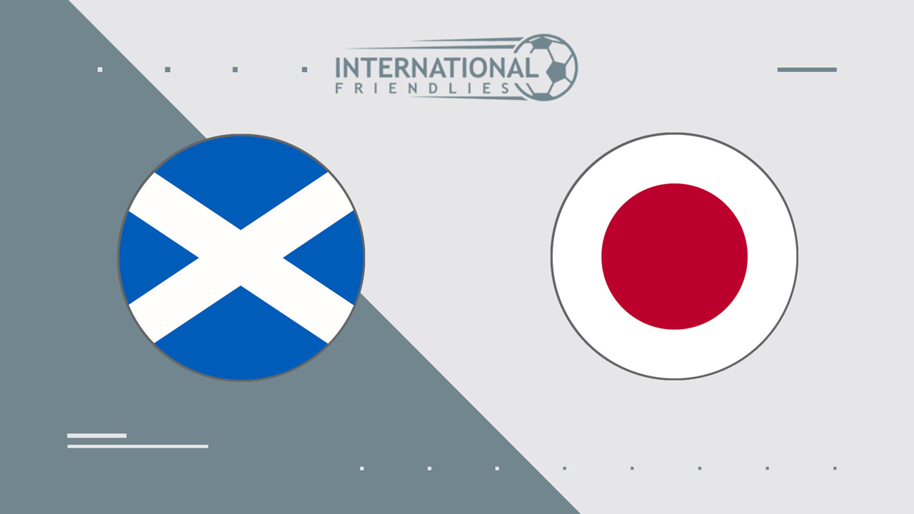 Scotland vs Japan poster