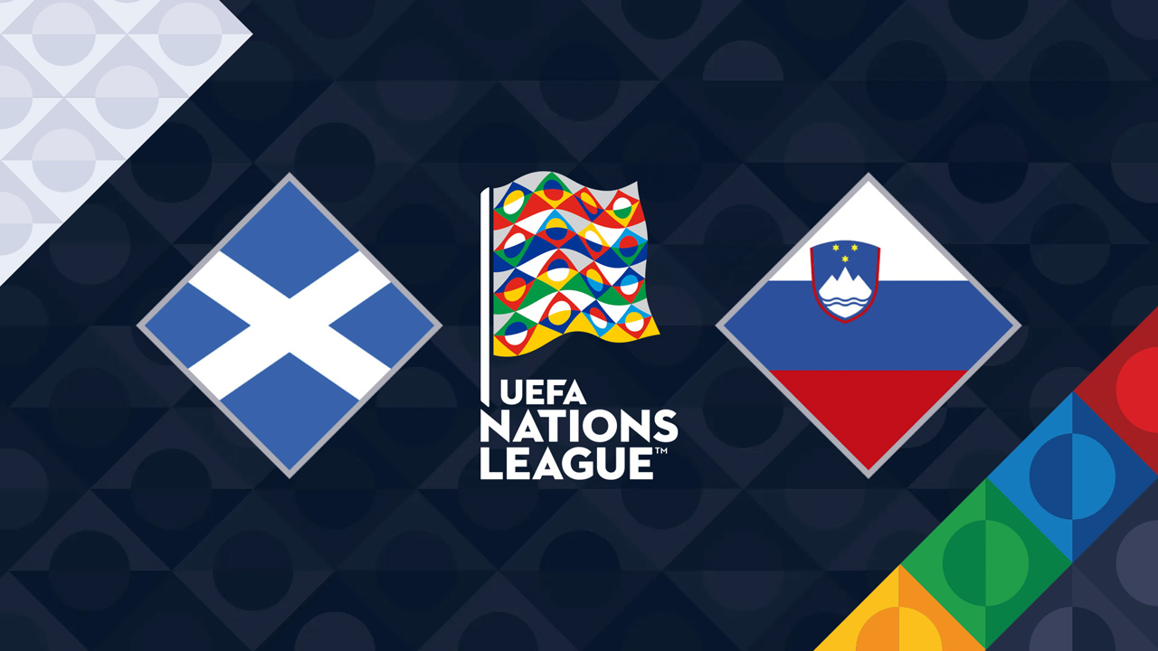 Scotland vs Slovenia poster