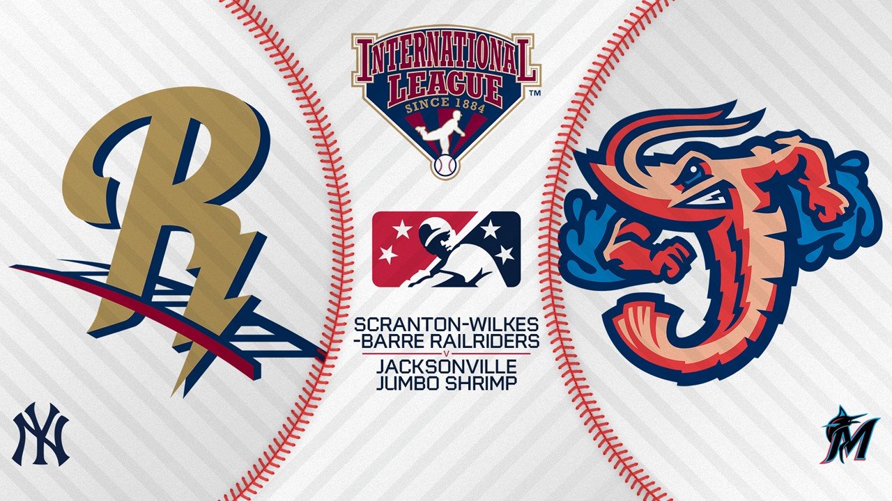 Scranton-Wilkes-Barre RailRiders vs Jacksonville Jumbo Shrimp poster
