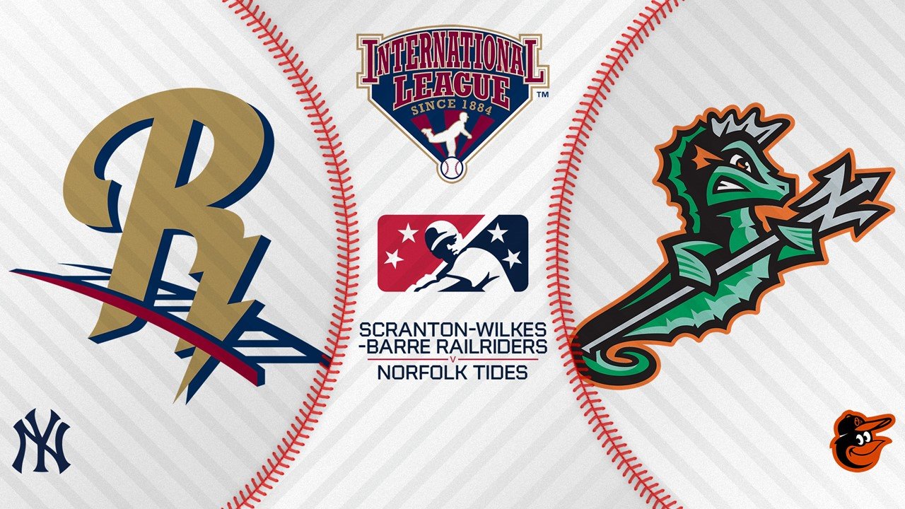 Scranton-Wilkes-Barre RailRiders vs Norfolk Tides poster