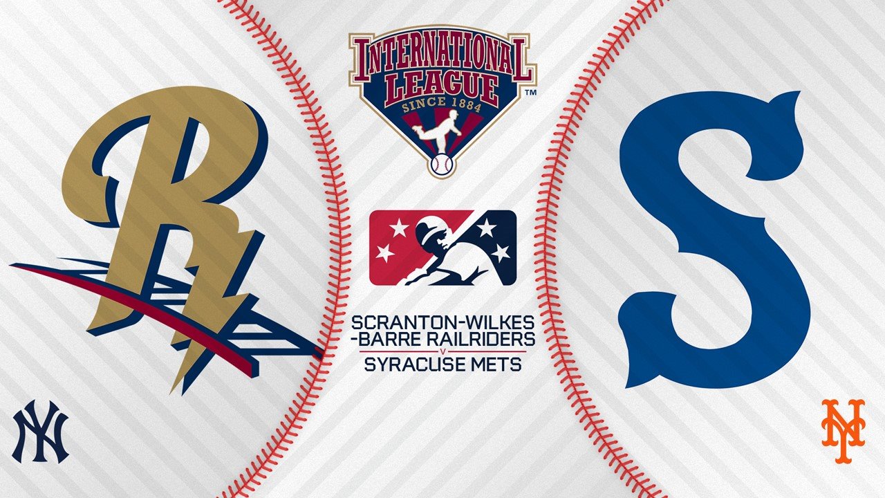 Scranton-Wilkes-Barre RailRiders vs Syracuse Mets poster