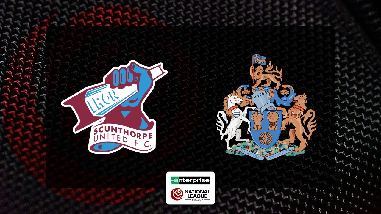 Scunthorpe United vs Altrincham poster