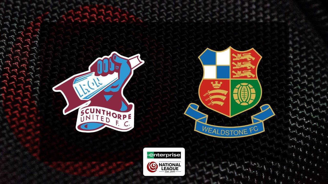 Scunthorpe United vs Wealdstone poster