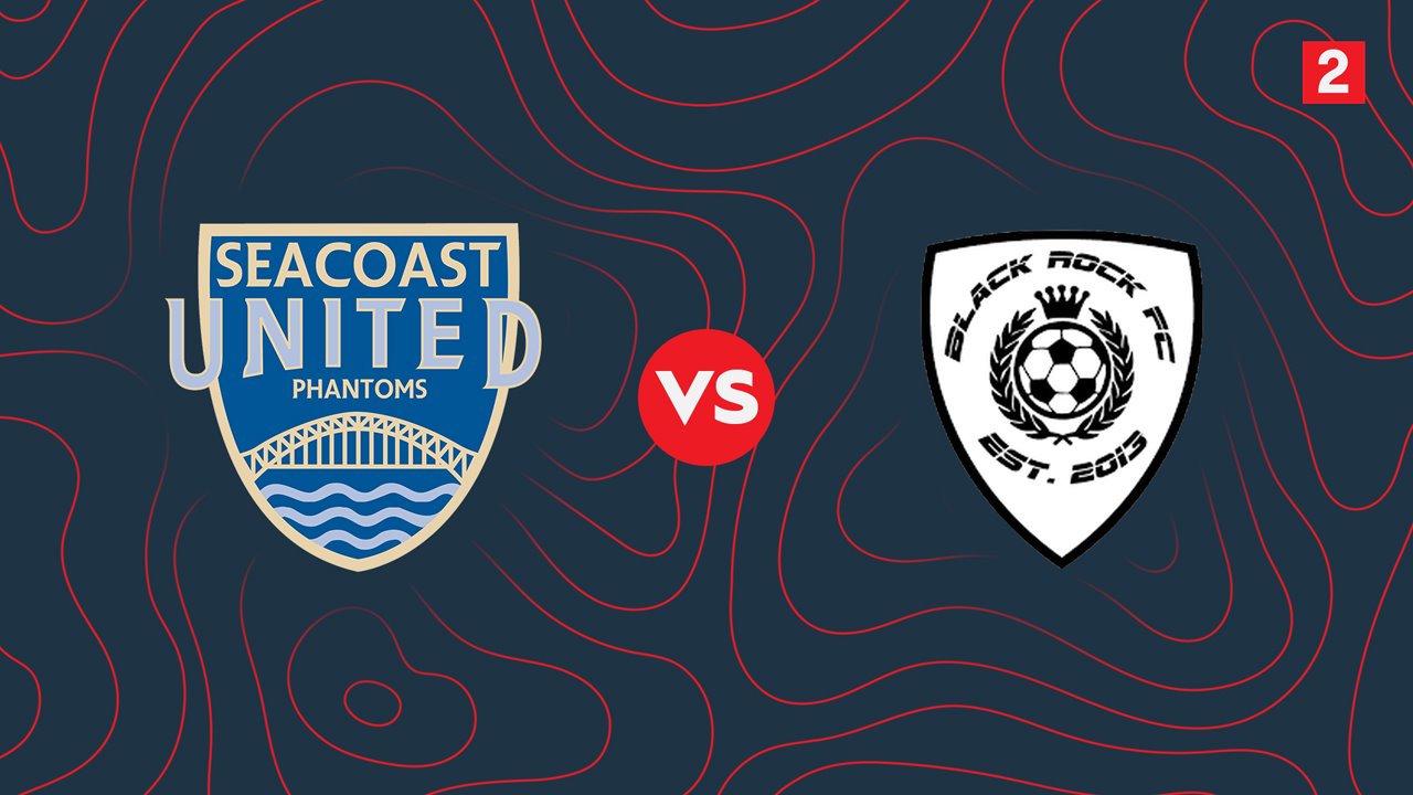 Seacoast United Phantoms vs Black Rock FC poster