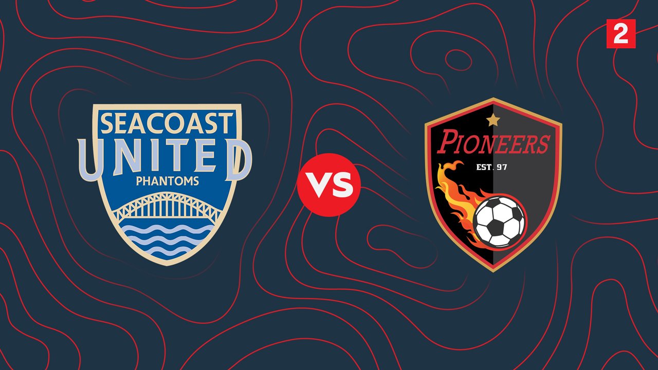 Seacoast United Phantoms vs Western Mass Pioneers poster