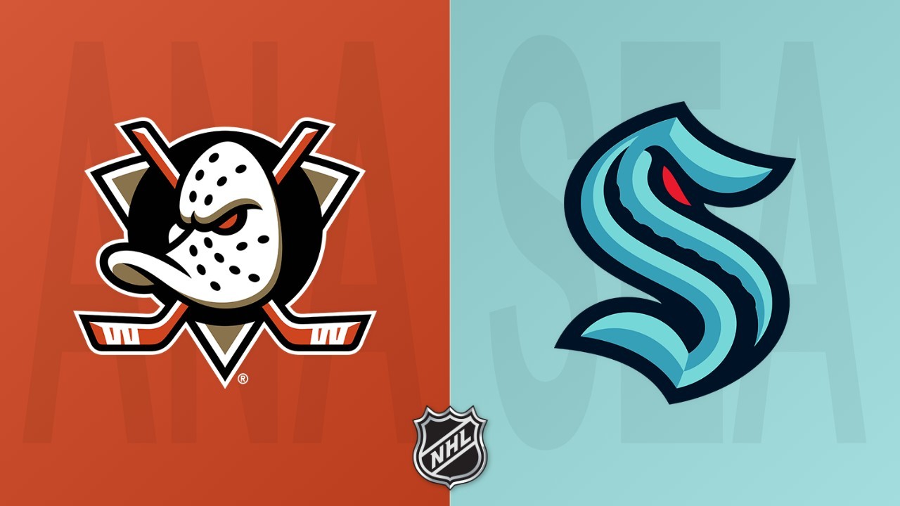 Seattle Kraken vs Anaheim Ducks poster