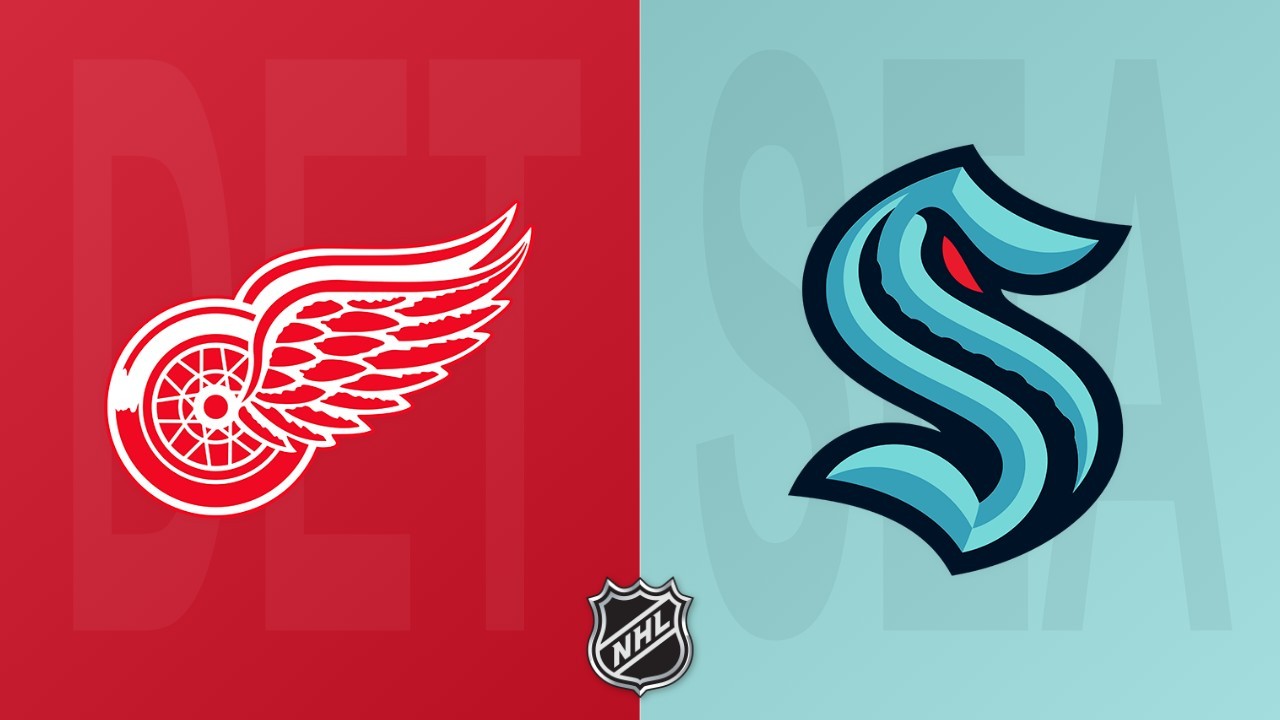 Seattle Kraken vs Detroit Red Wings poster