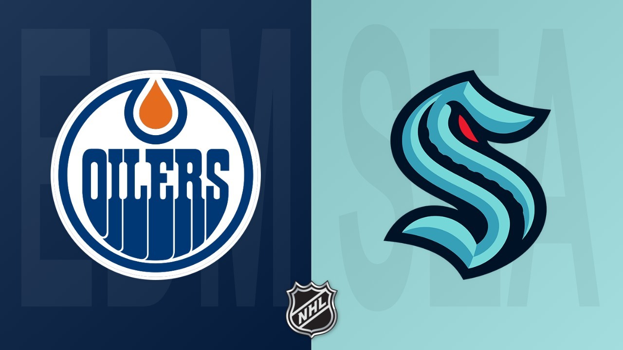 Seattle Kraken vs Edmonton Oilers poster