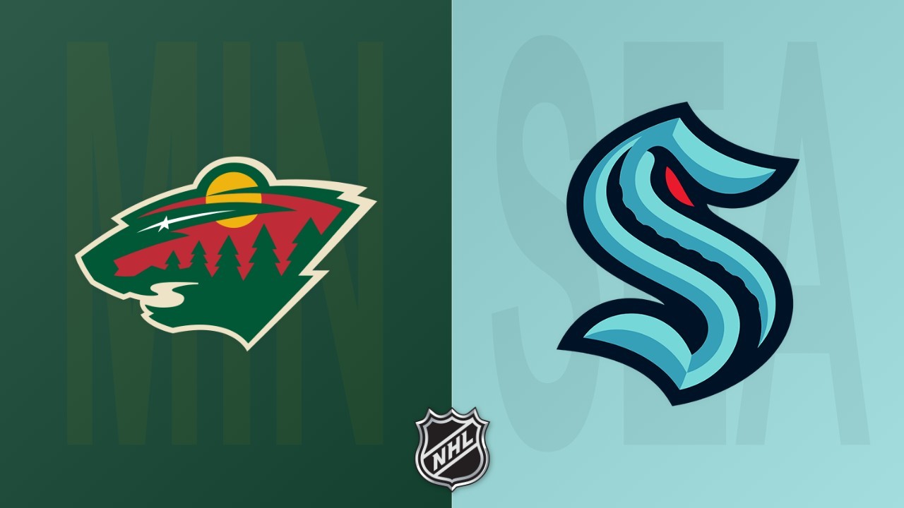 Seattle Kraken vs Minnesota Wild poster