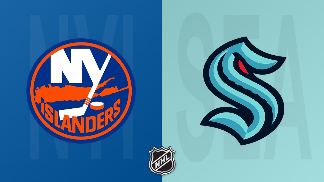Seattle Kraken vs New York Islanders poster