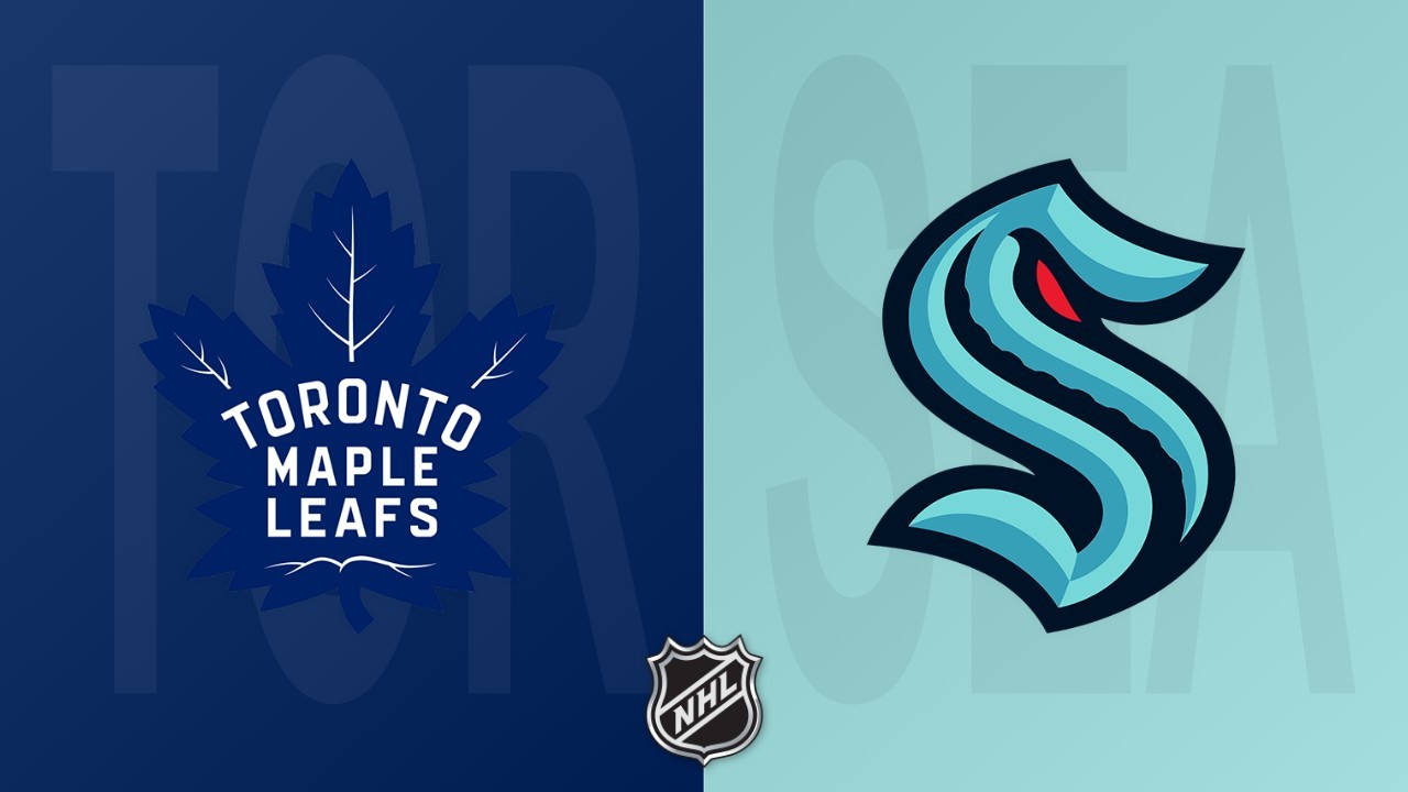 Seattle Kraken vs Toronto Maple Leafs poster