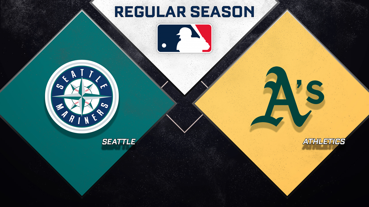 Seattle Mariners vs Athletics poster