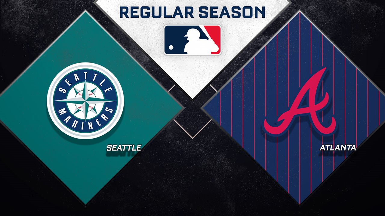 Seattle Mariners vs Atlanta Braves poster