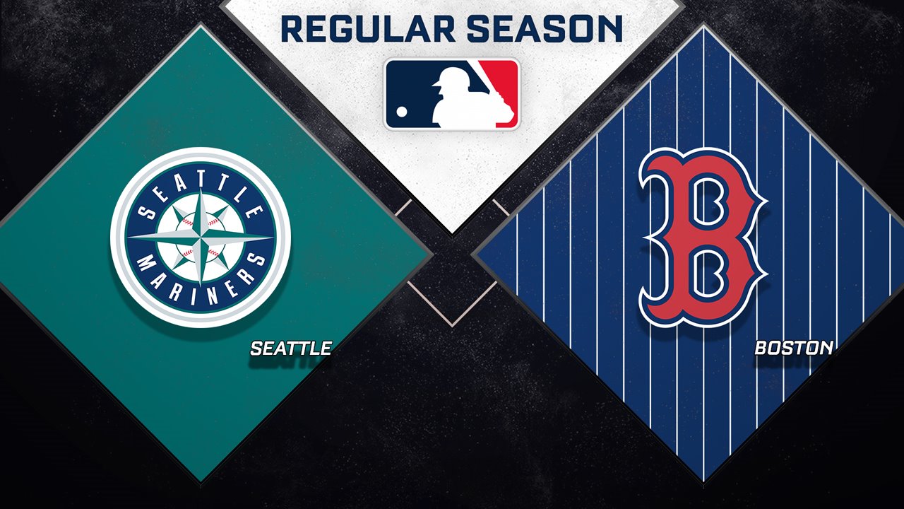 Seattle Mariners vs Boston Red Sox poster