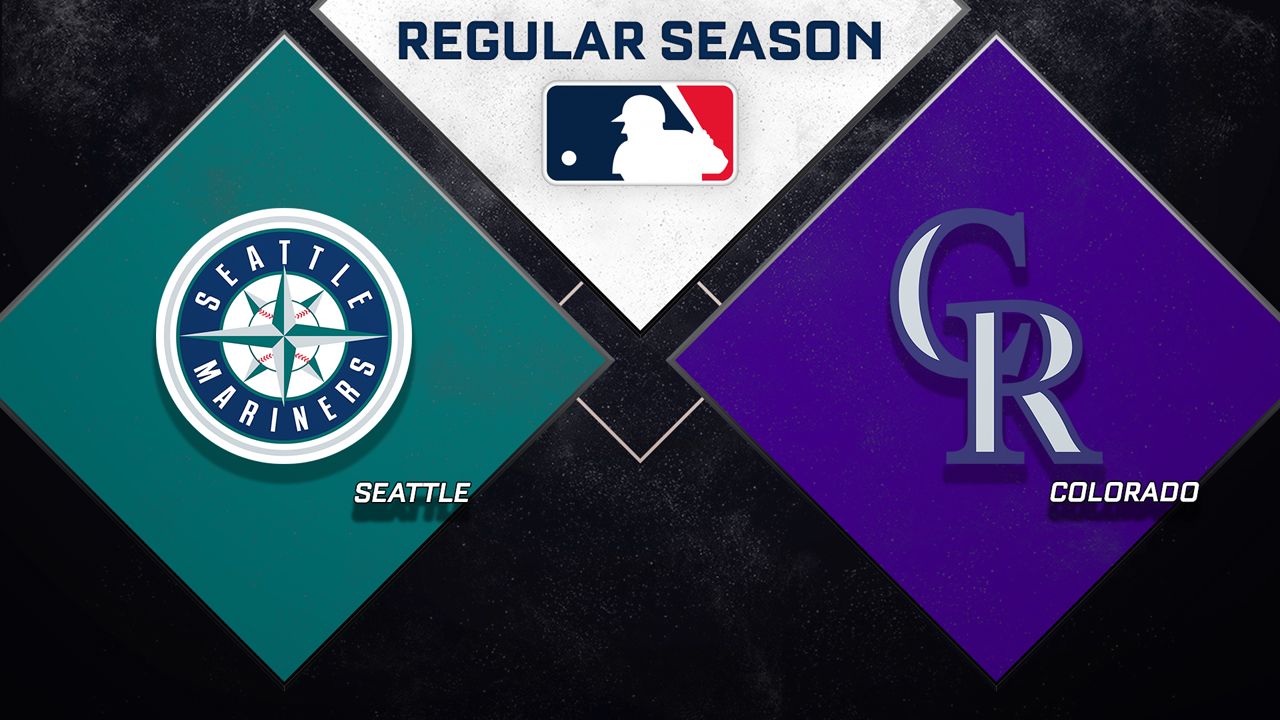 Seattle Mariners vs Colorado Rockies poster