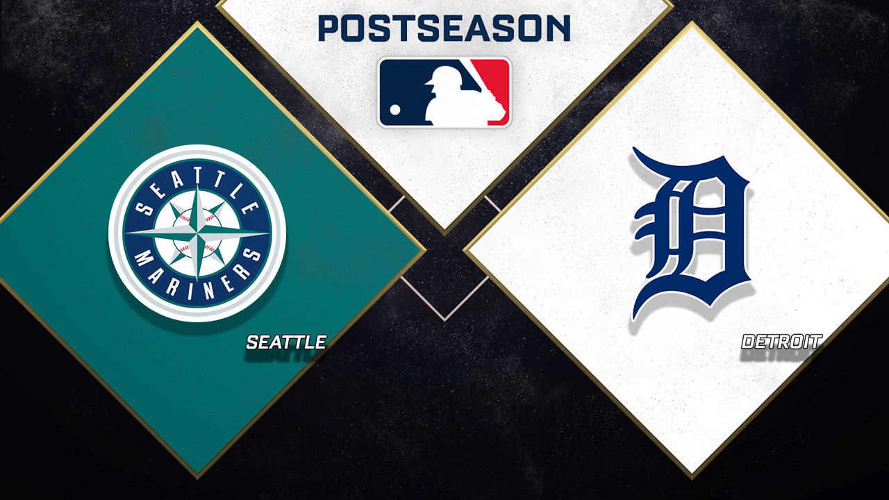 Seattle Mariners vs Detroit Tigers poster