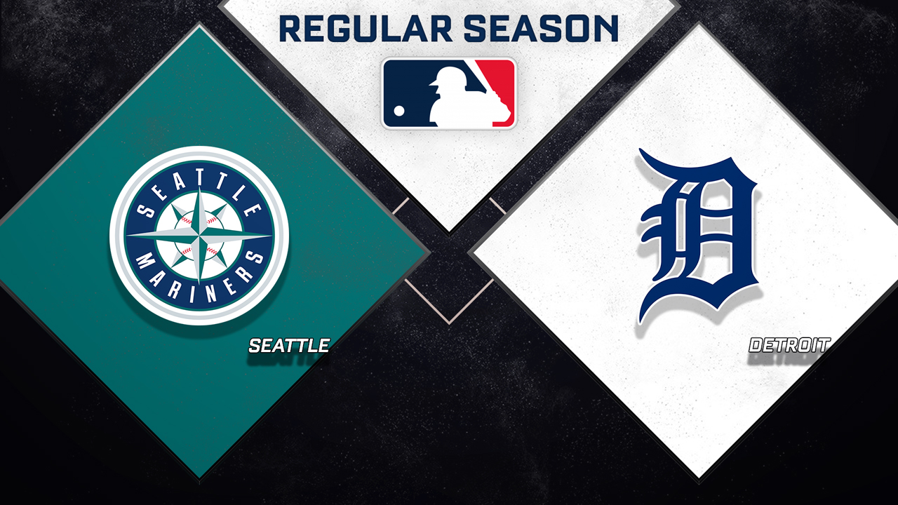 Seattle Mariners vs Detroit Tigers poster