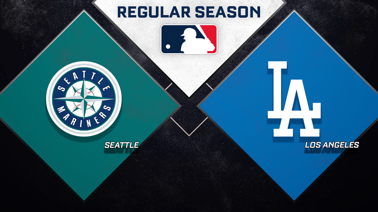 Seattle Mariners vs Los Angeles Dodgers poster