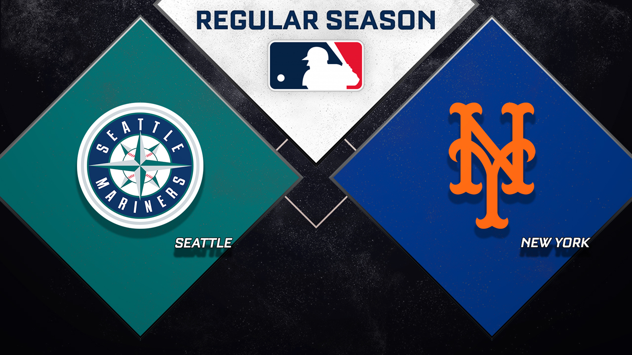 Seattle Mariners vs New York Mets poster