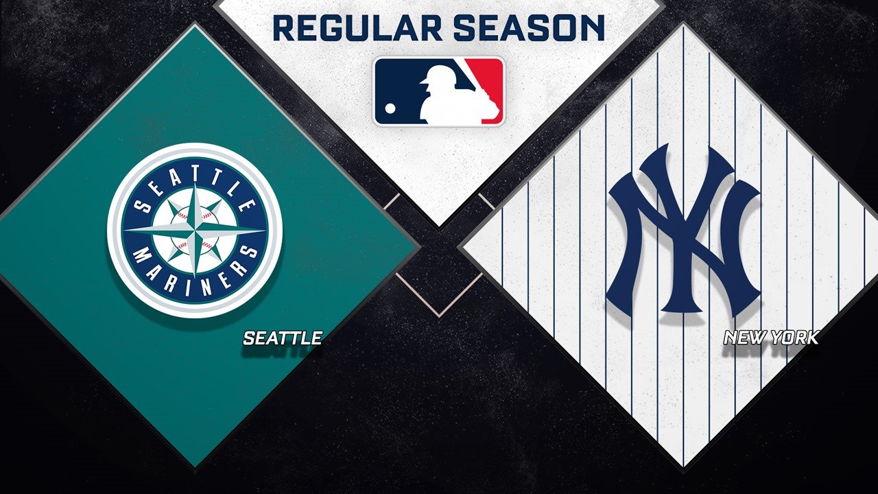 Seattle Mariners vs New York Yankees poster