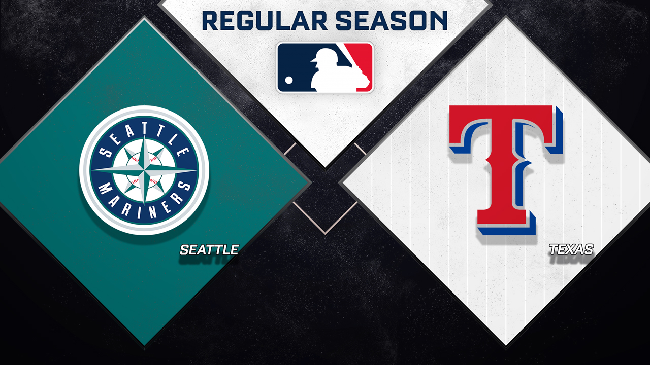 Seattle Mariners vs Texas Rangers poster
