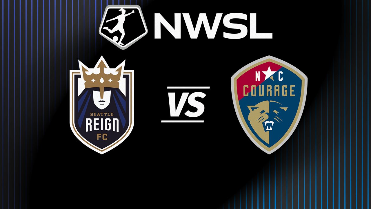 Seattle Reign vs North Carolina Courage poster