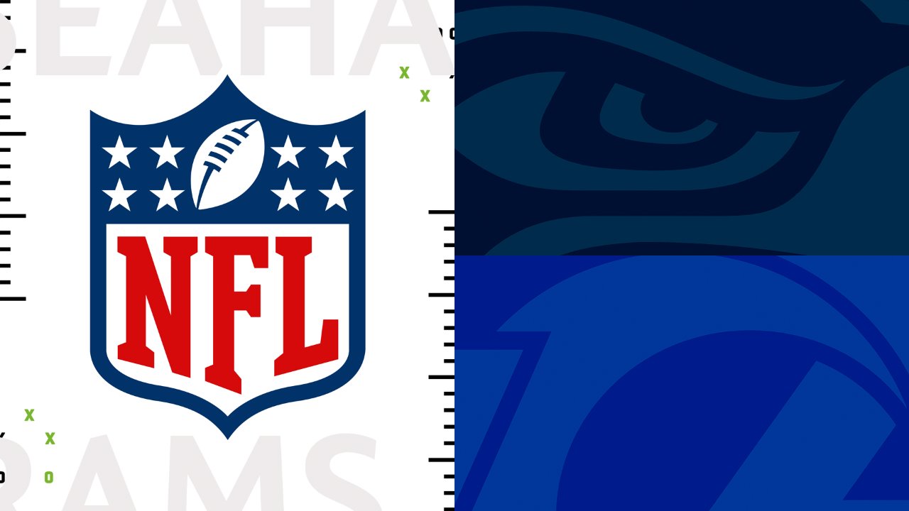 Seattle Seahawks vs Los Angeles Rams poster