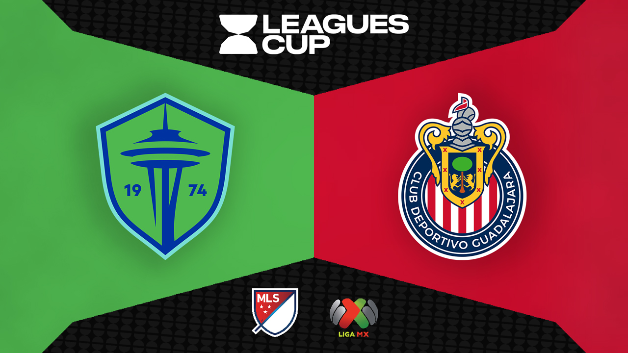 Seattle Sounders vs CD Guadalajara poster