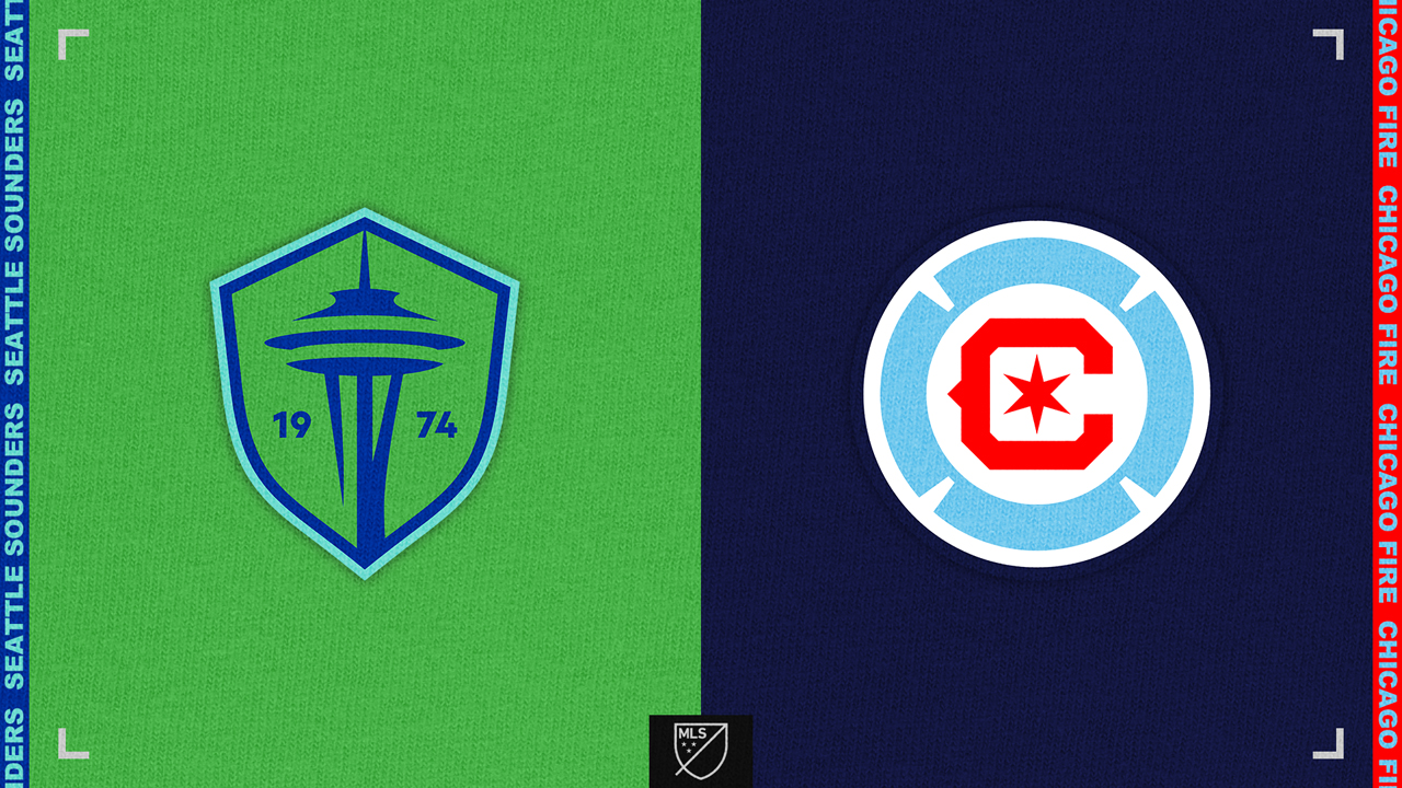 Seattle Sounders vs Chicago Fire poster