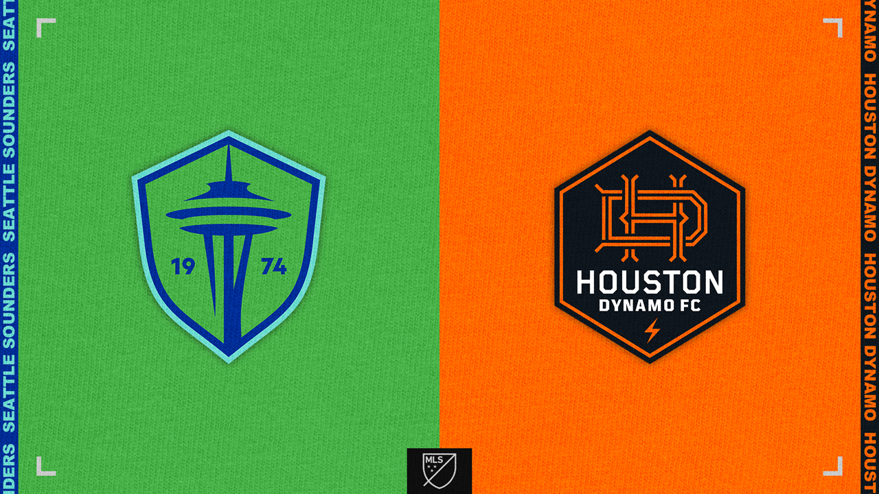 Seattle Sounders vs Houston Dynamo poster