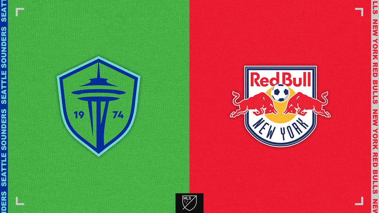 Seattle Sounders vs New York Red Bulls poster