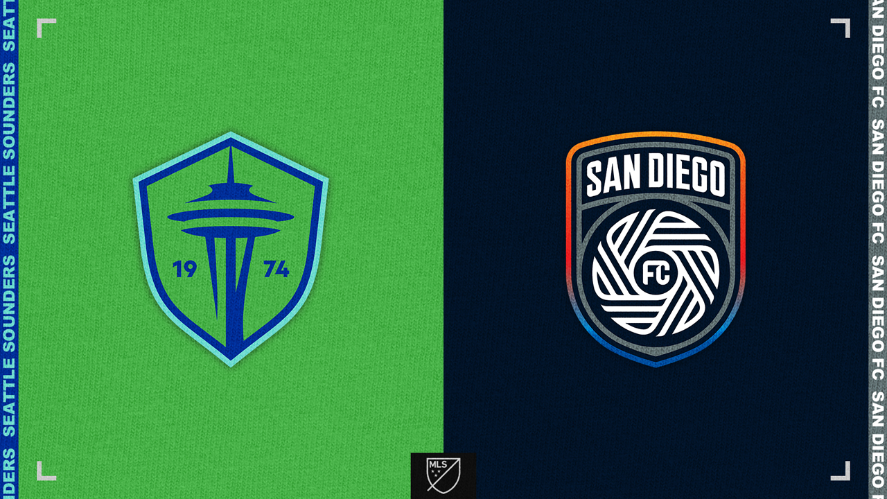 Seattle Sounders vs San Diego FC poster