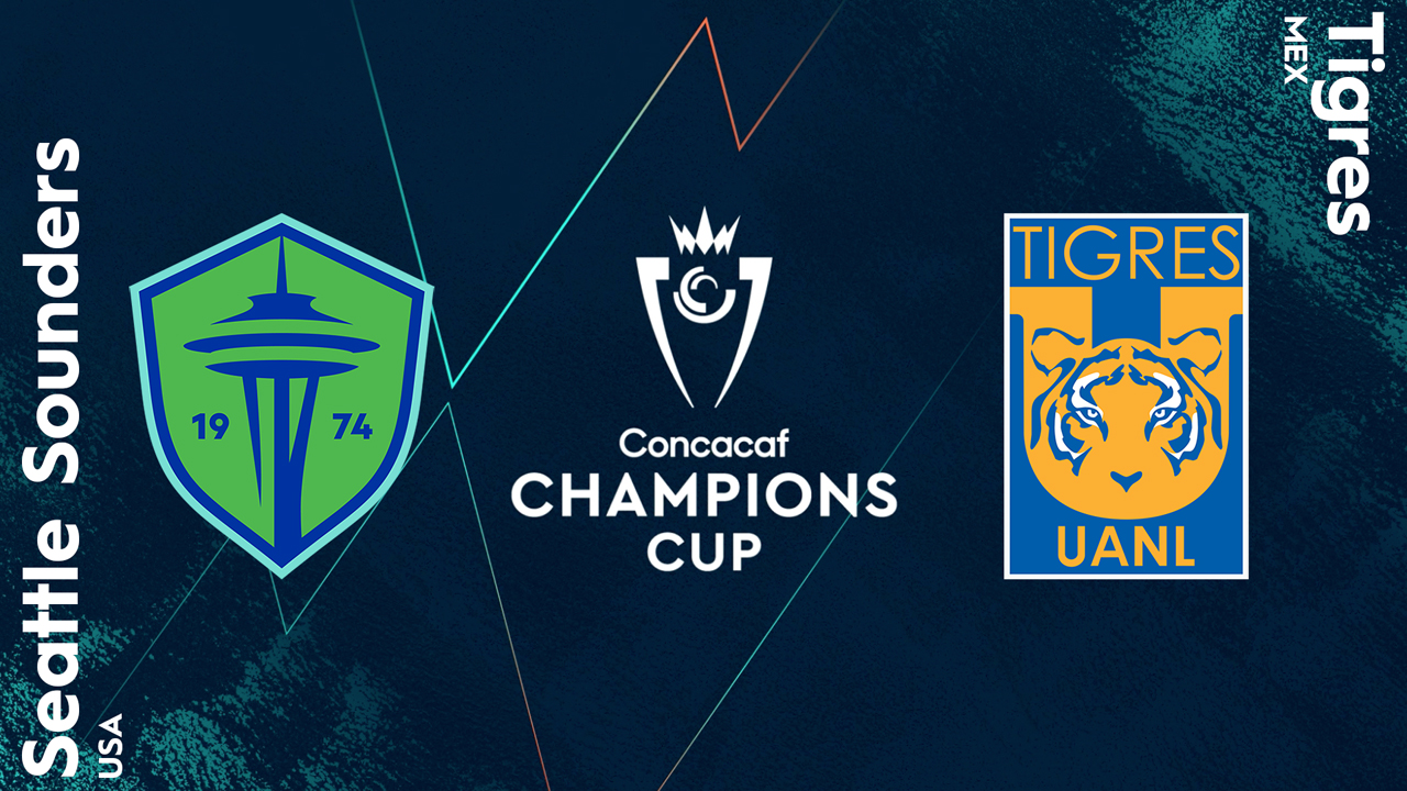 Seattle Sounders vs Tigres poster