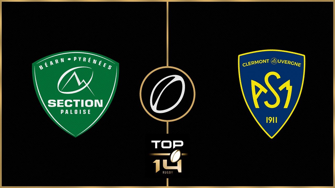 Section Paloise vs ASM Clermont Auvergne poster