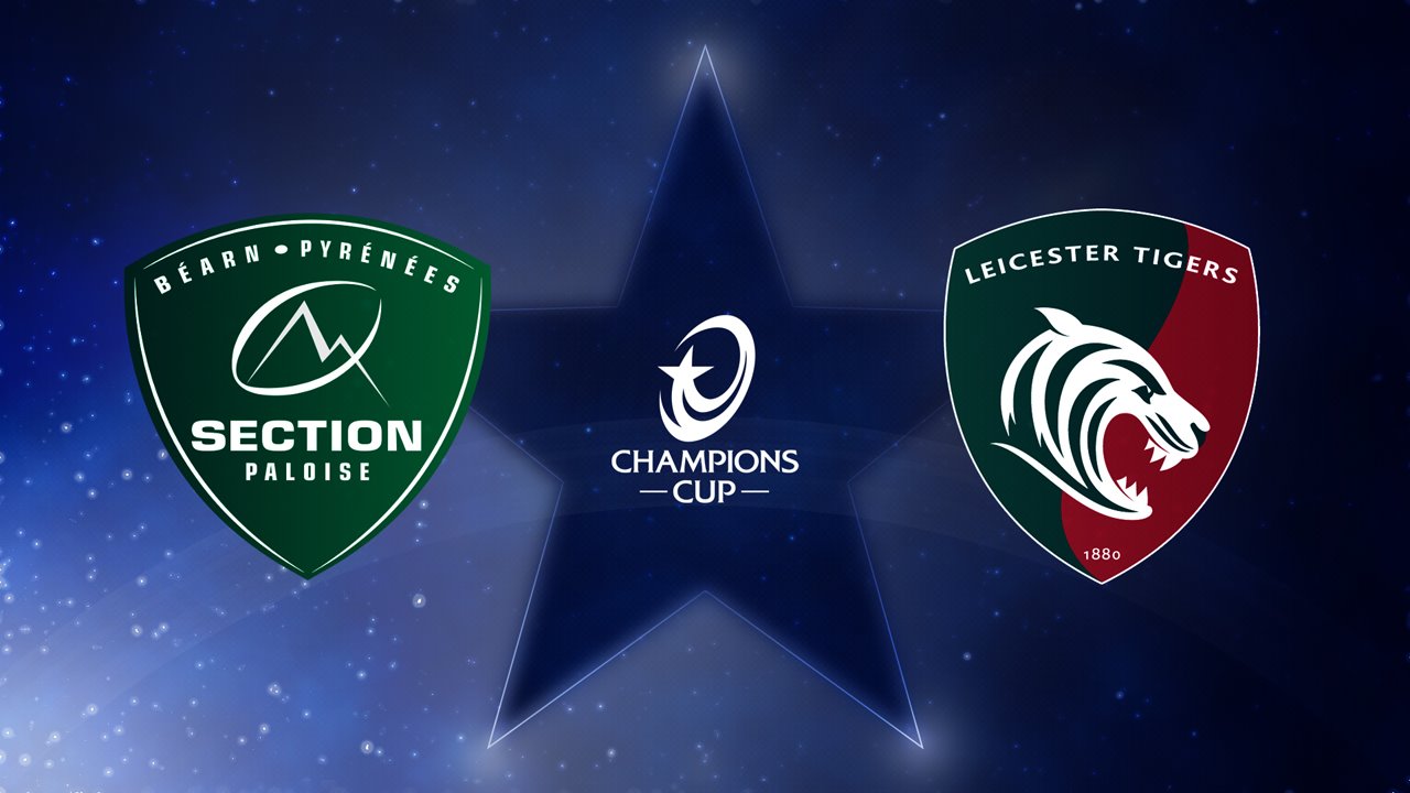 Section Paloise vs Leicester Tigers poster