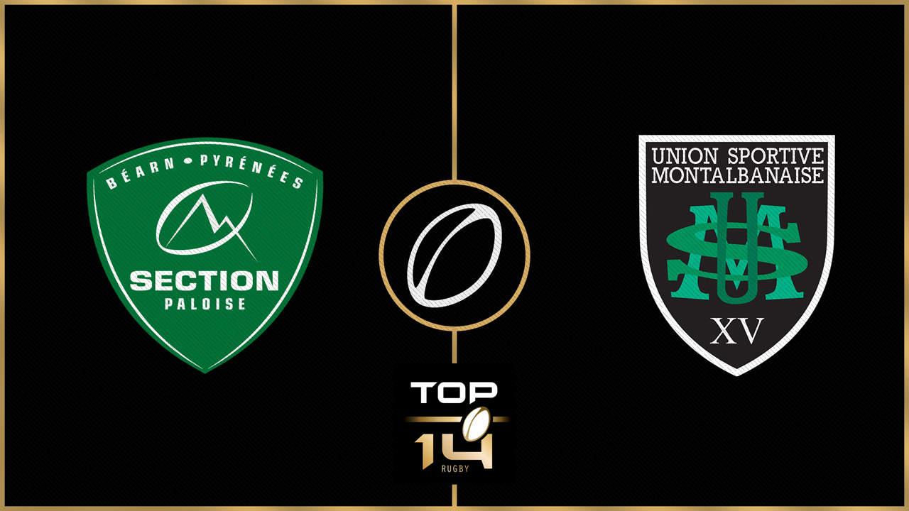 Section Paloise vs US Montauban poster