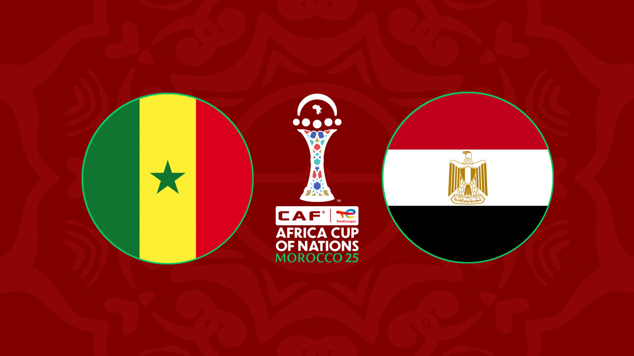 Senegal vs Egypt poster
