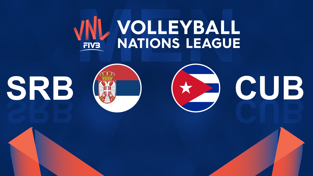 Serbia Volleyball vs Cuba Volleyball poster