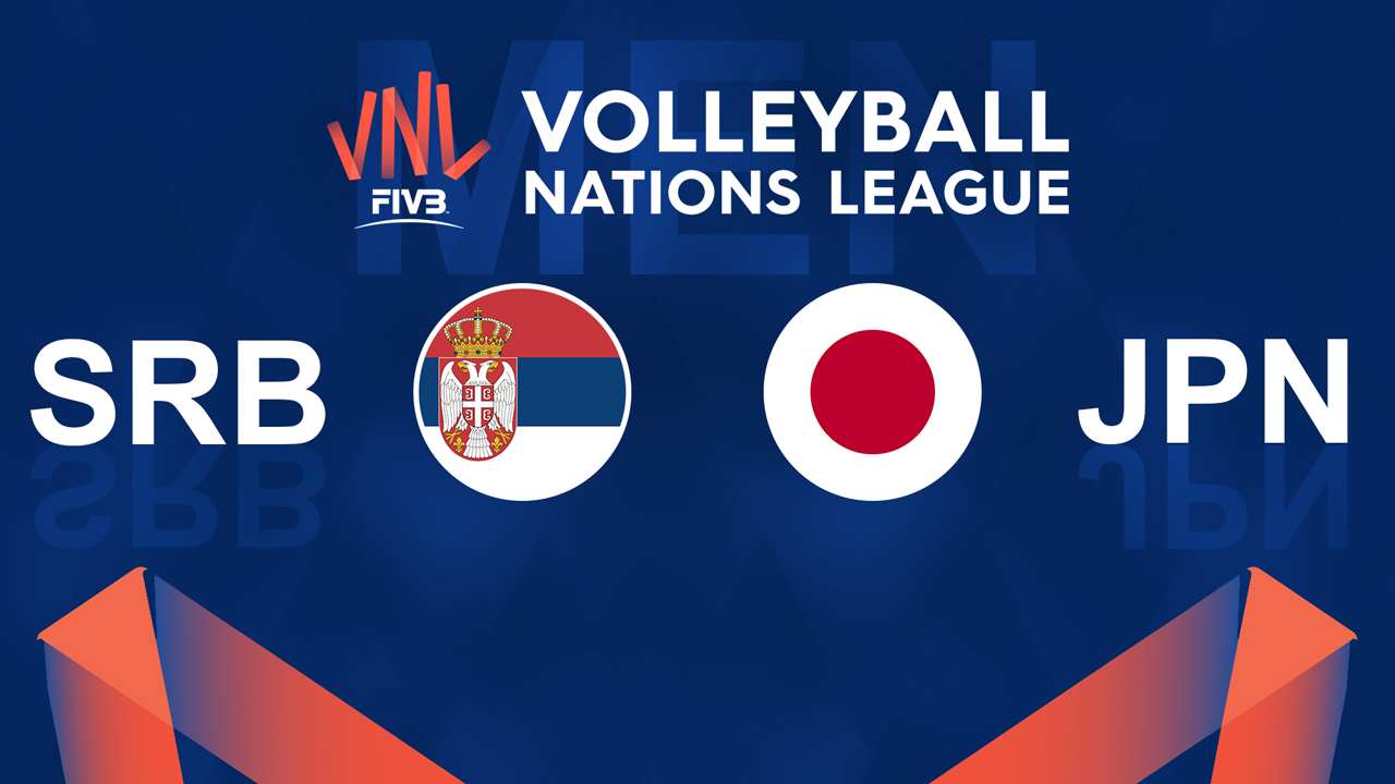 Serbia Volleyball vs Japan Volleyball poster